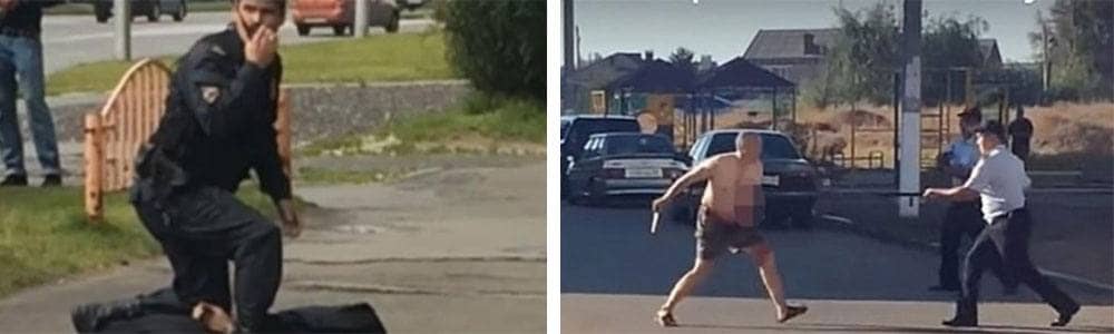 Un folle decapita la nipotina e corre in strada con la sua testa in mano
