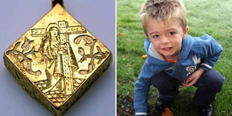 James Hyatt è il bambino di 3 anni che trovò un 