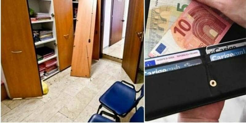 I genitori gli trovano il primo lavoro a 50 anni, ma deruba i colleghi e viene licenziato al primo giorno