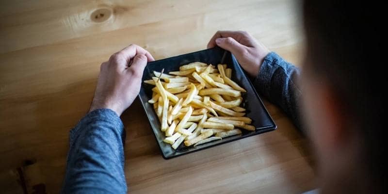 Le patatine fritte fanno venire l'ansia?