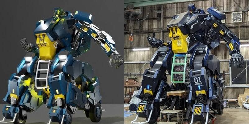 In Giappone hanno costruito un robot transformer come quelli dei cartoni animati