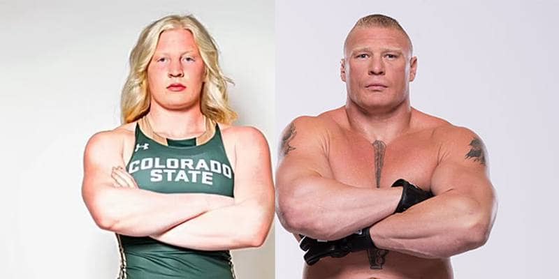 La figlia di Brock Lesnar ha battuto il record del lancio del peso nel Colorado 