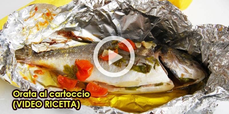 Orata al cartoccio (VIDEO RICETTA)