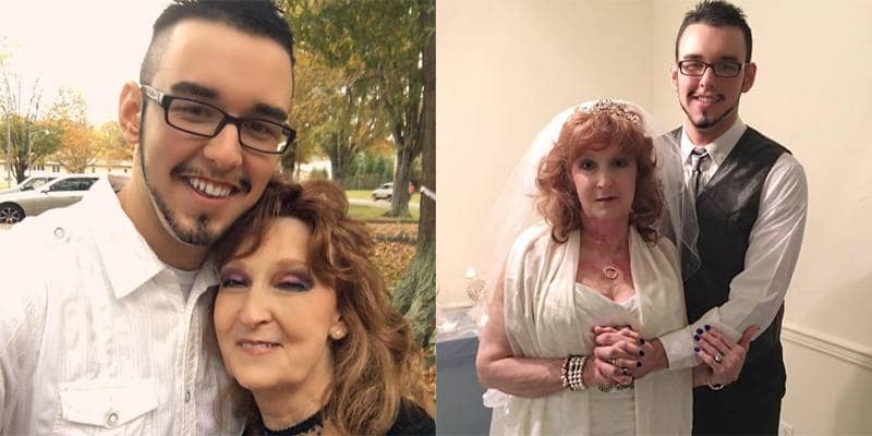 si conoscono al funerale del figlio