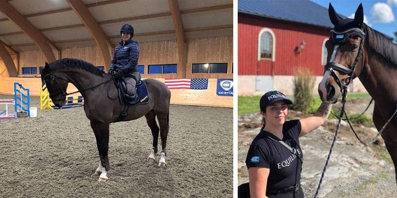 Perde entrambe le gambe e diventa una campionessa di equitazione