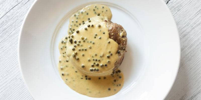 Filetto al pepe verde