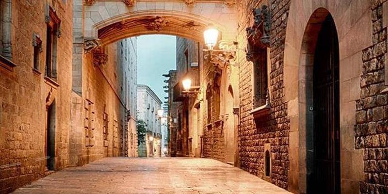 Barrio gotico (Barcellona) - Spagna