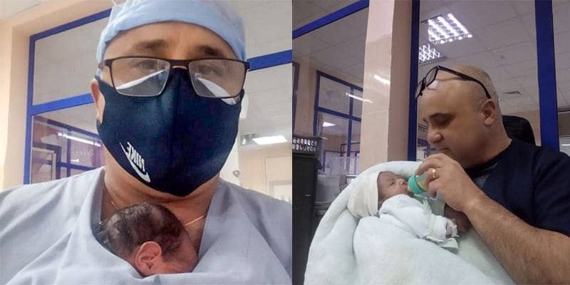 José Alberto Oliva, l'infermiere che ha salvato la vita a un neonato prematuro