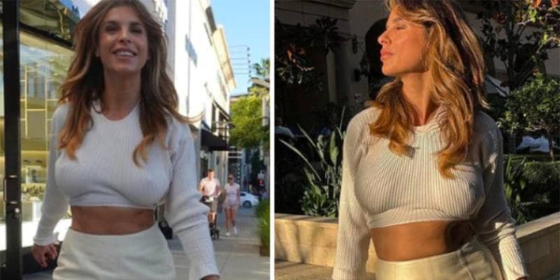 Elisabetta Canalis per le vie di Beverly Hills