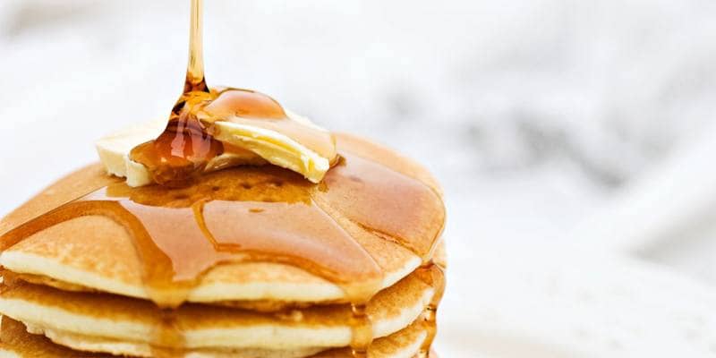 Pancake allo sciroppo d'acero