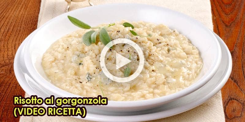 Risotto al gorgonzola (VIDEO RICETTA)