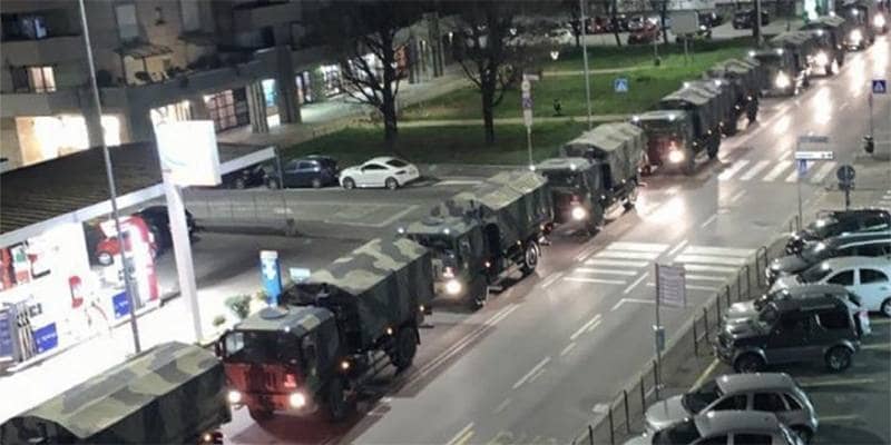 Bare trasportate da Bergamo con l’Esercito: fattura ai parenti per le spese mortuarie