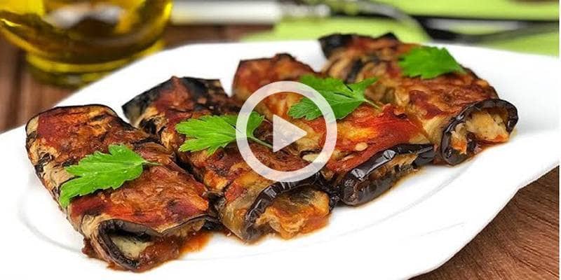 Involtini di melanzane alla mediterranea (VIDEO RICETTA)