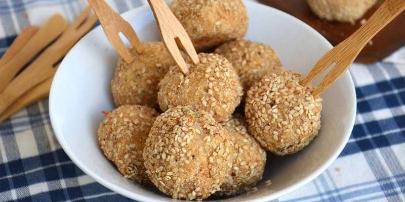 Polpettine di tonno e ricotta