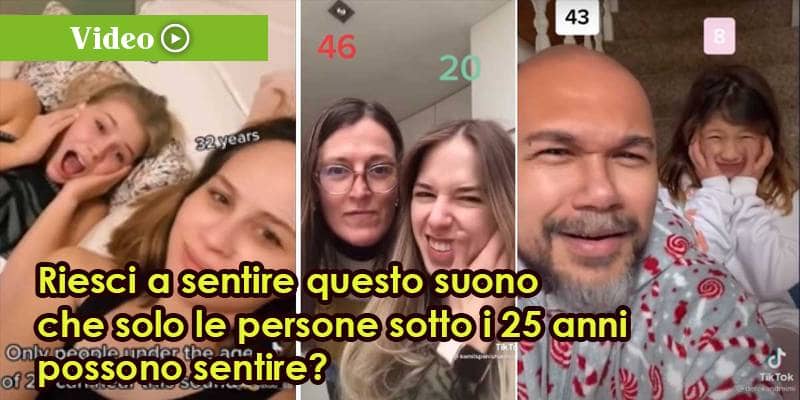 Il suono che solo le persone sotto i 25 anni possono sentire