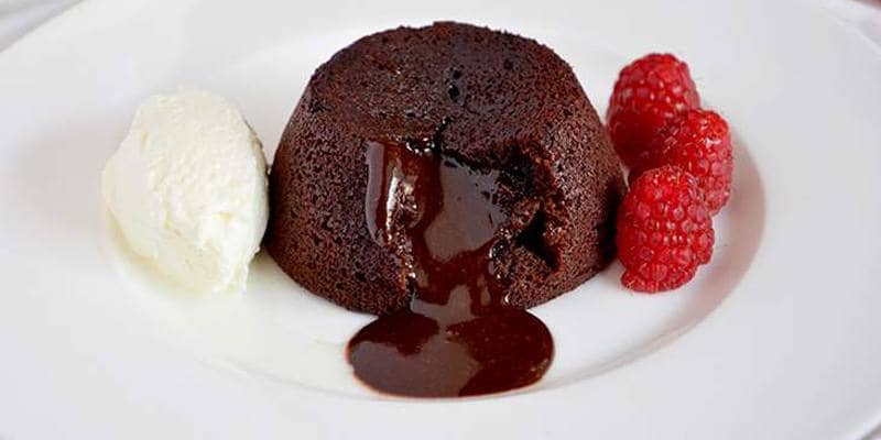 Tortino di cioccolato con cuore fondente